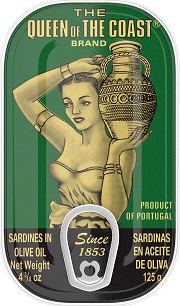 Sardines in Olive oil 180x306 Sardines in Olive oil 180x306