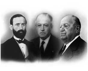 Sebastian Ramirez, Manuel Ramirez and Emilio Ramirez, founders of the Ramirez Cannery